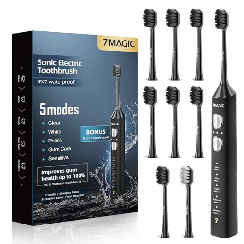 7MAGIC Sonic Electric Toothbrush 42000 VPM