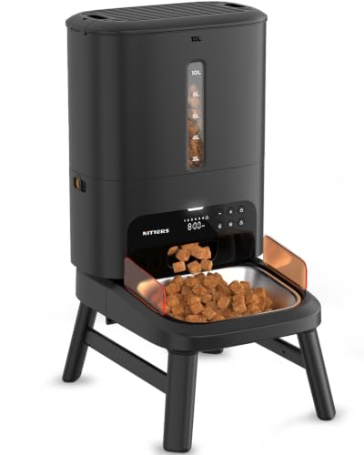 Nityers Automatic Dog Feeder 15L