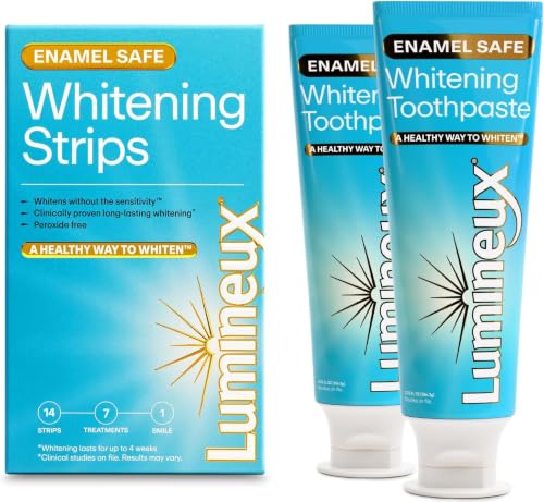 Lumineux Whitening Starter Pack Strips & Toothpaste