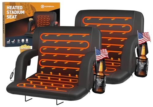 HOPERAN Double Heated Stadium Seats with Back Support