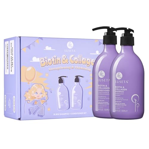 Luseta Biotin & Collagen Shampoo and Conditioner Set