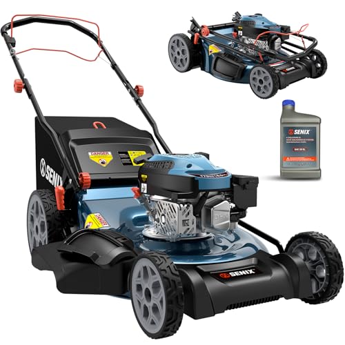 Senix 22" Self-Propelled Gas Lawn Mower