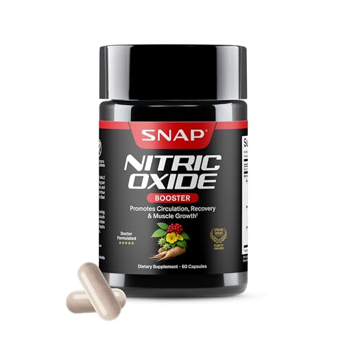 Snap Supplements Nitric Oxide Booster for Circulation