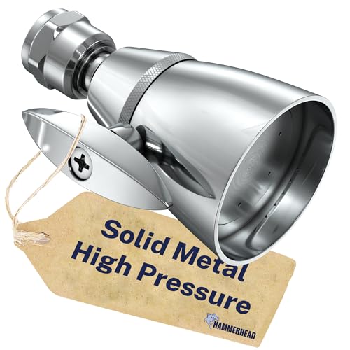 HammerHead Showers High Pressure Chrome Shower Head
