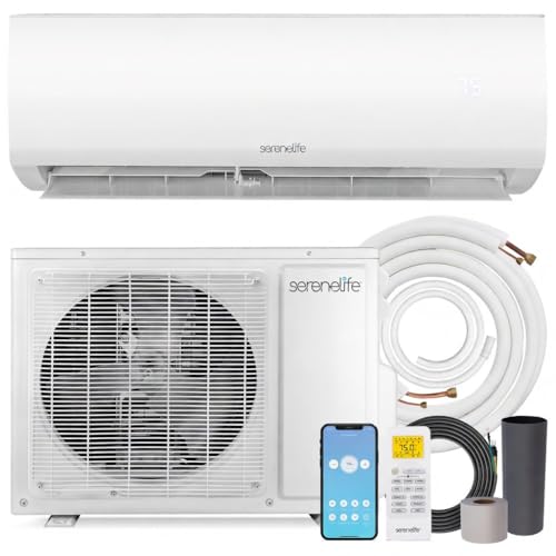 SereneLife 12,000 BTU Mini Split AC & Heat Pump