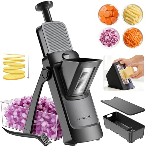 Jonscook Black Knight Pro Mandoline Slicer