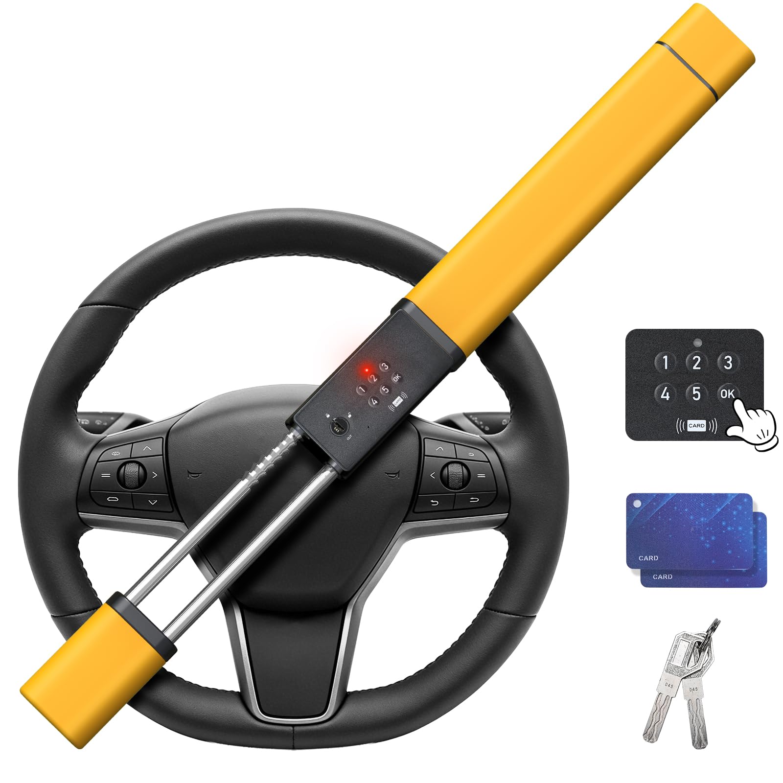 Porbi Anti-Theft Steering Wheel Lock