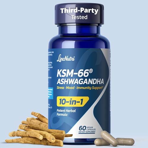 LincNutri KSM-66 Ashwagandha Adaptogen Complex