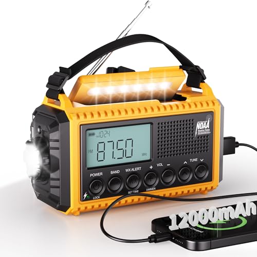Mesqool 12000 Emergency Weather Radio
