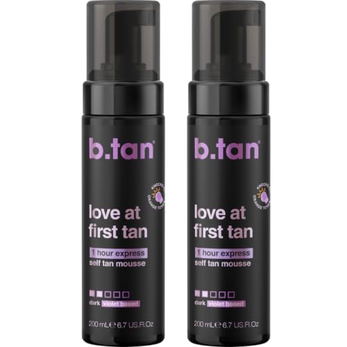 B.tan Violet Self Tanner Mousse