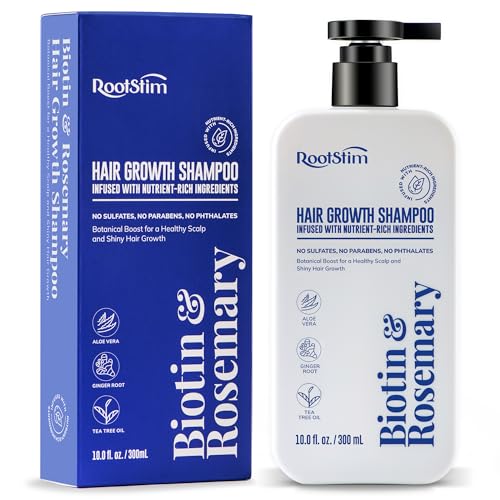 RootStim Biotin Rosemary Hair Growth Shampoo