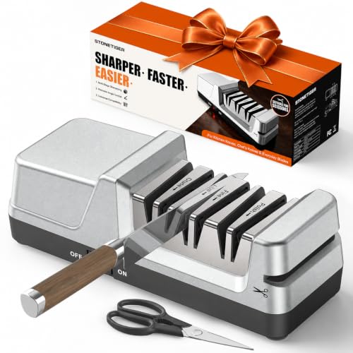 Stonetiger 4-in-1 Electric Knife Sharpener