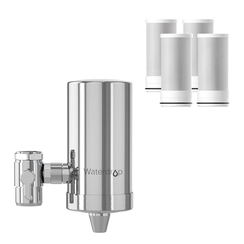 Waterdrop Rotating Stainless Steel Faucet Filter