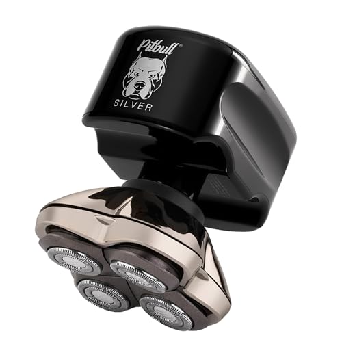 Skull Shaver Pitbull Silver PRO Head Shaver