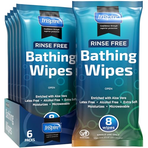 Inspire Adult Bathing Wipes