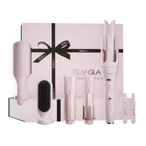 TSUYAGLA 5-in-1 Curling Iron Set