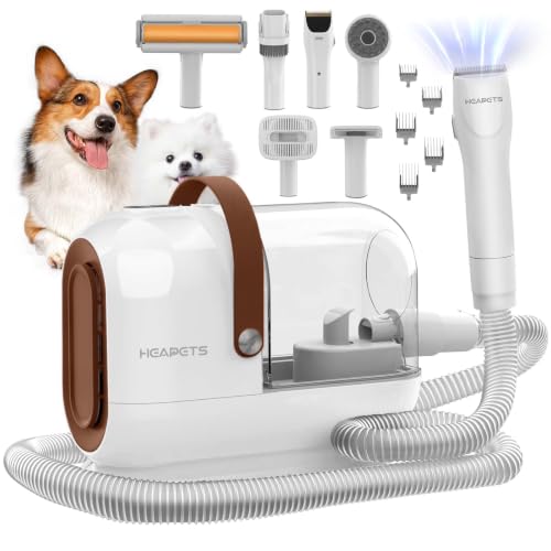 HEAPETS Dog Grooming Vacuum Kit