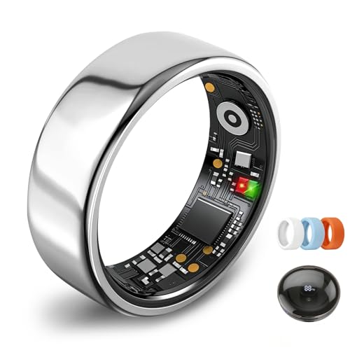 Osawalla Smart Fitness Ring Silver 8
