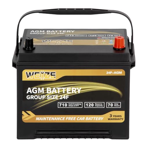 Weize Platinum AGM Car Battery 24F