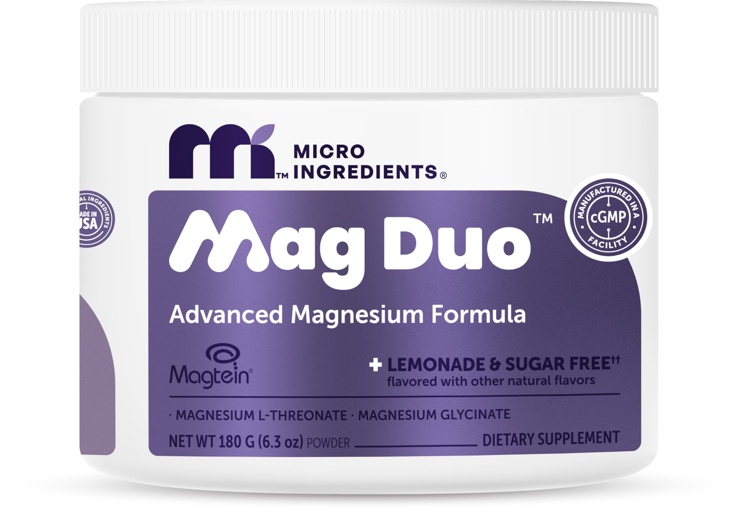 Micro Ingredients Magtein Magnesium Formula