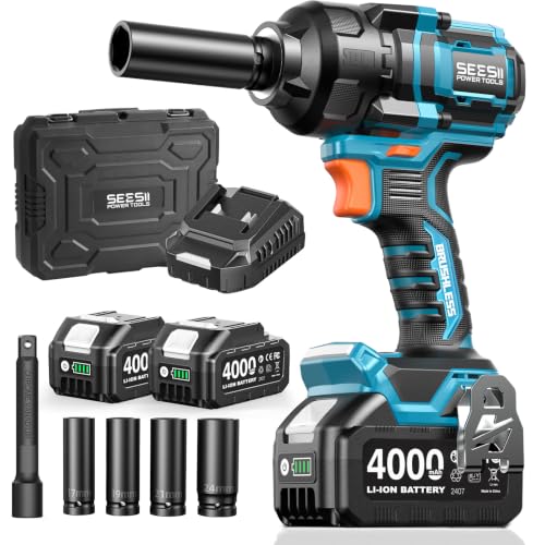 Seesii Cordless Impact Wrench 21V Set