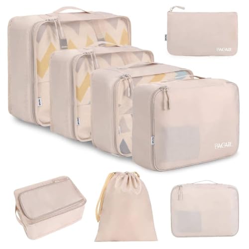 Bagail Travel Packing Cubes Set