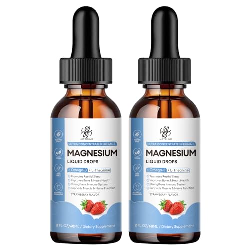 Magnesium Glycinate Liquid Drops with Omega-3
