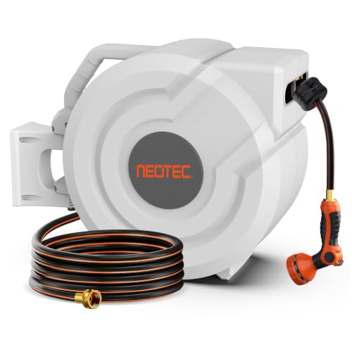 Neotec Retractable 100ft Garden Hose Reel