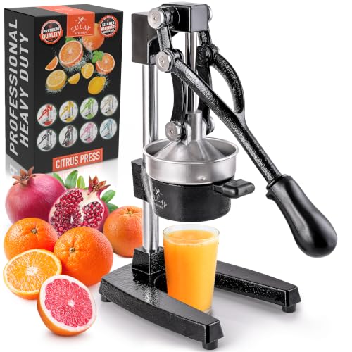 Zulay Kitchen Cast-Iron Citrus Juicer
