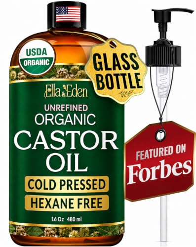 Ella & Eden Organic Castor Oil 16 Oz