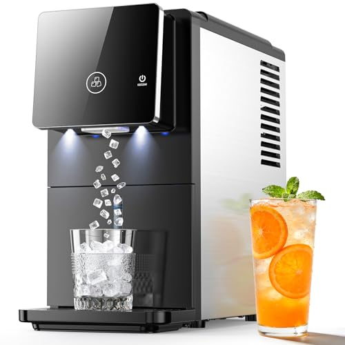 COWSAR Pebble Ice Maker with Self-Cleaning
