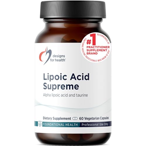 Designs for Health Lipoic Acid Supreme - 300mg Alpha Lipoic Acid with Taurine