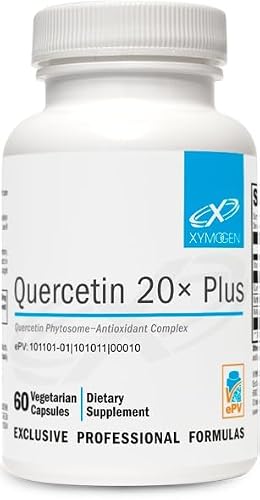XYMOGEN Quercetin 20&times; Plus Respiratory Support Supplement