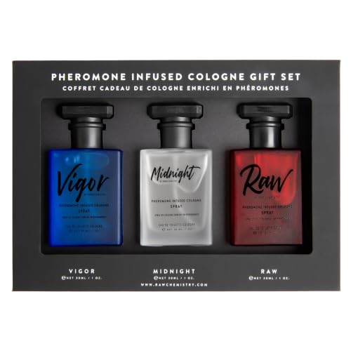 RawChemistry Men's Pheromone Cologne Gift Set