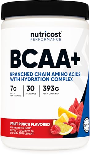 Nutricost BCAA + Hydration Powder (Fruit Punch)