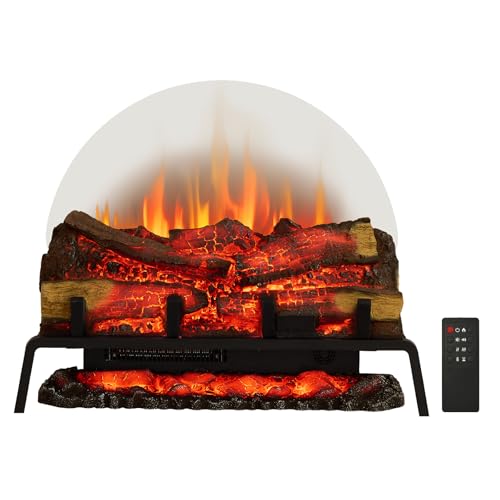 PuraFlame Electric Fireplace Log Set Insert