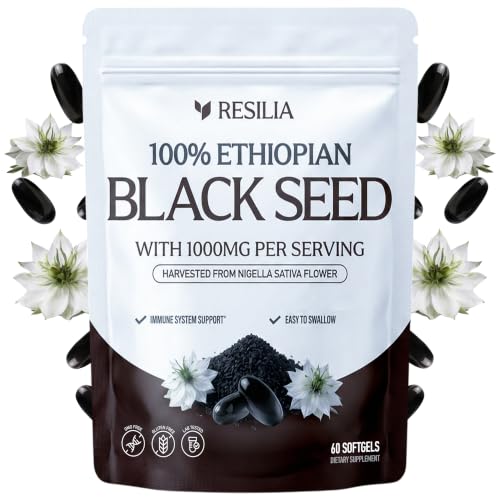 Resilia Ethiopian Black Seed Oil Softgels