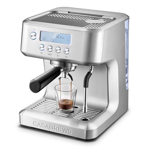 Espresso Machine with LCD Display