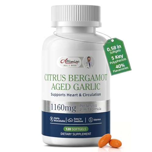 Aged Black Garlic & Citrus Bergamot Cholesterol Support
