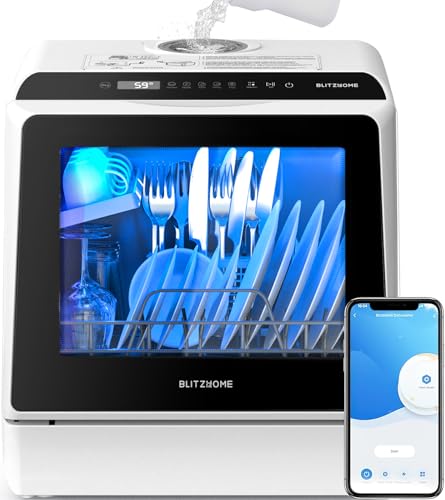 BlitzHome Smart Portable Dishwasher