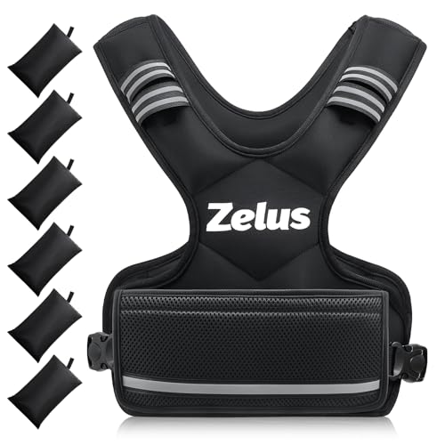 ZELUS Adjustable Weighted Vest for Workouts