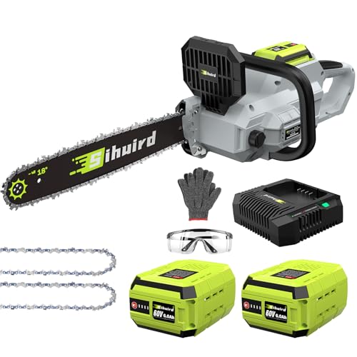 Sihuird 60V Cordless Chainsaw