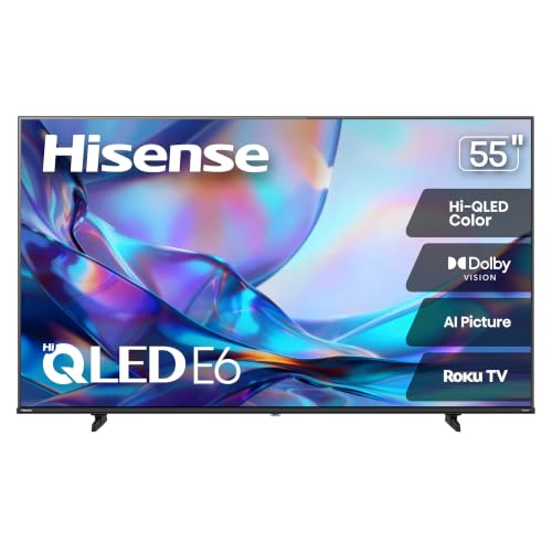 Hisense 55" Hi-QLED 4K Smart TV 55E6SR