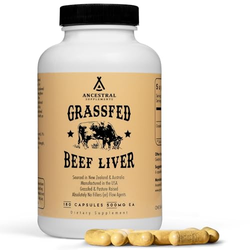 Ancestral Supplements Grass Fed Beef Liver Supplement