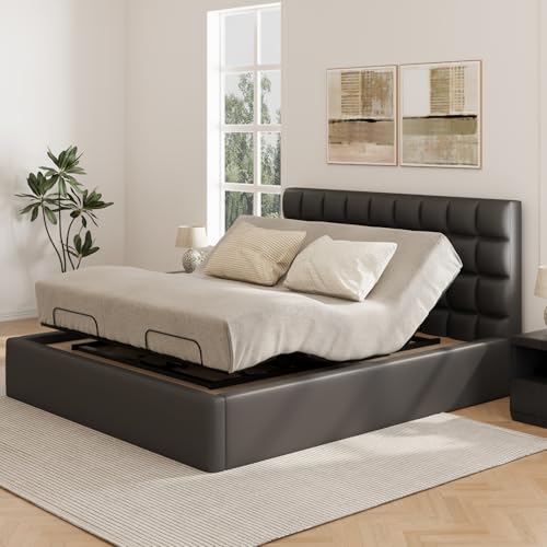 FLEXISPOT S3K-Lite Adjustable King Bed Frame