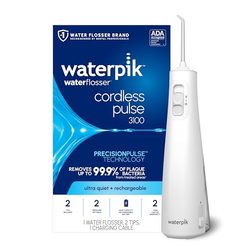 Waterpik Cordless Pulse Water Flosser WF-20 White