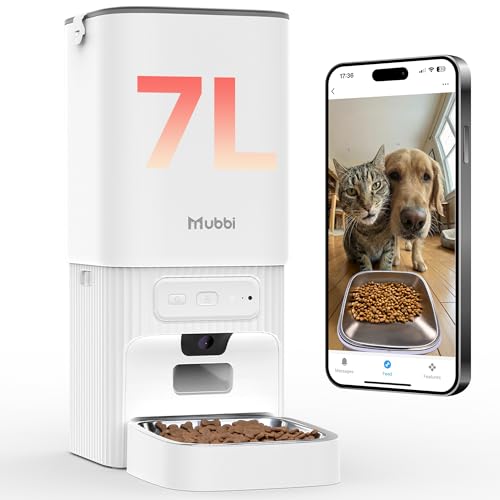 MUBBI Automatic Pet Feeder with Camera