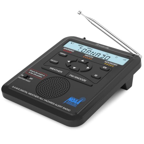 DreamSky Weather Radio with Battery Backup