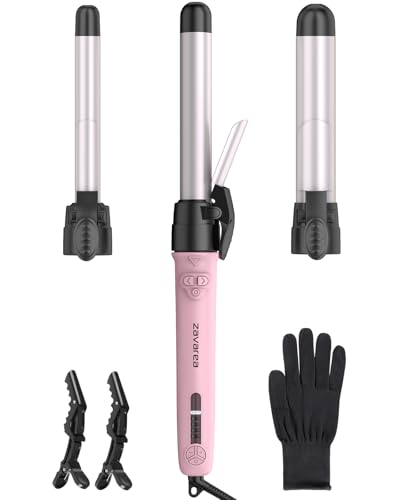 ZAVAREA Automatic Rotating Curling Iron Set