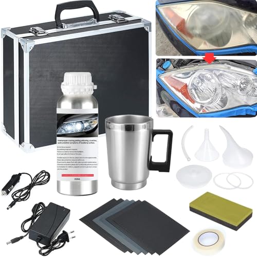 Pmbqifay Headlight Restoration Repair Kit